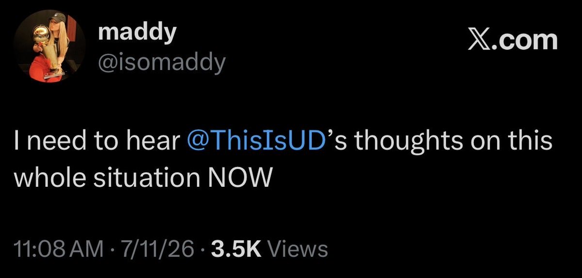 maddy tweet media