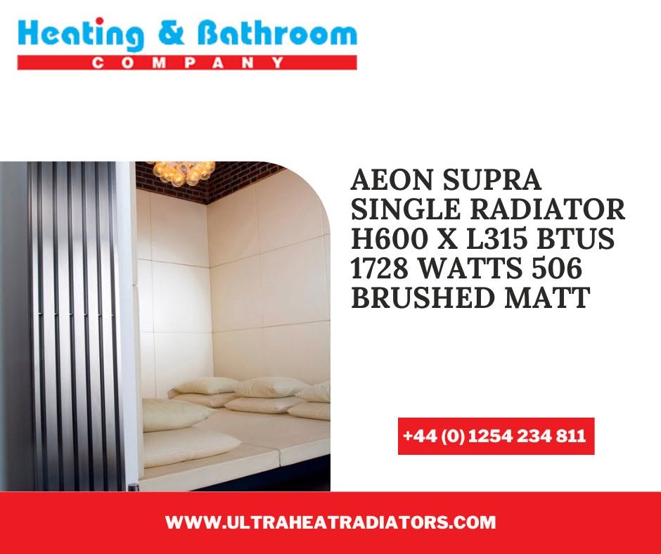 ultraheatuk's tweet photo. Ultraheat Radiators | Aeon Supra #Radiators Brushed Matt - #Aeon #Supra #Single #Radiator H600 X L315 #BTUs 1728 #Watts 506 #Brushed #Matt!!!
#UltraheatRadiators #UltraheatPlanal #UltraheatCompact #UltraheatTrojan
Visit - https://t.co/aCZV6aU2Oe
Or
Quick Call - 01254 234811 https://t.co/bnjVLKMYoj