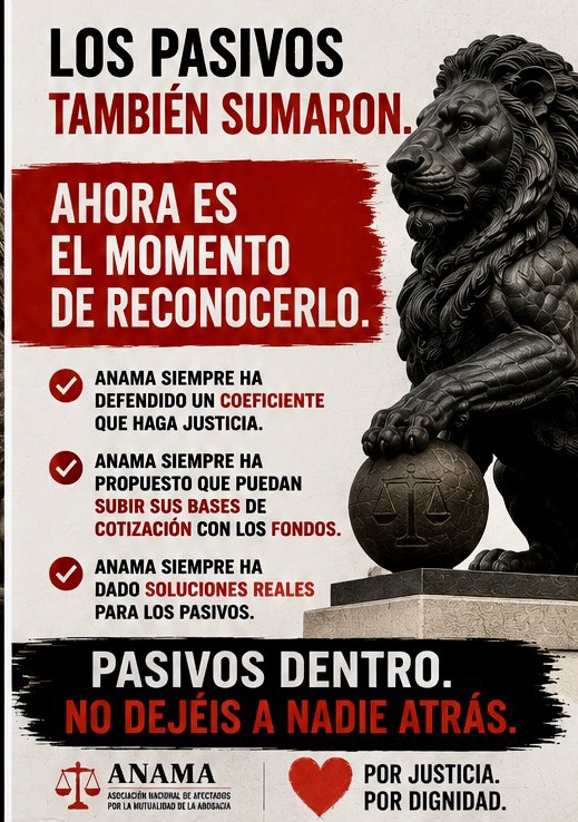 asociacionANAMA's tweet photo. 💰 ANAMA SIEMPRE HA PROPUESTO QUE LOS FONDOS SIRVAN PARA MEJORAR LAS BASES DE COTIZACIÓN. https://t.co/Yr9w7Zk9u7