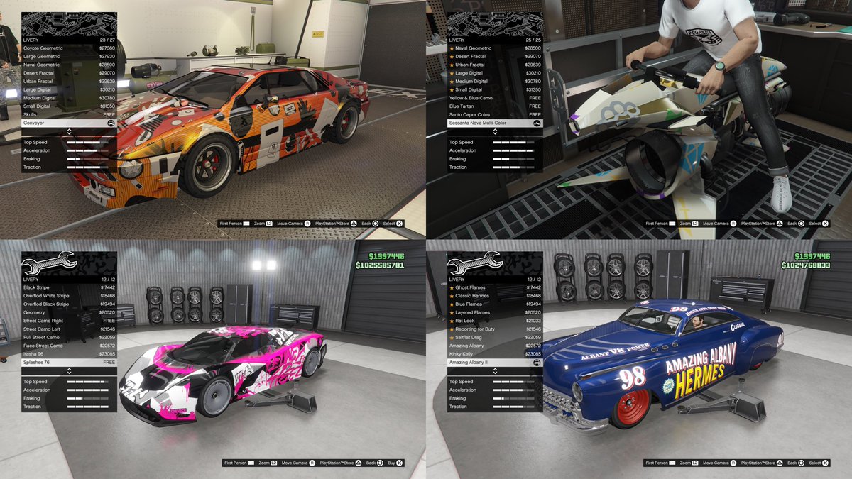 TGKSProductions's tweet photo. Last day for GTA+ Members to take advantage of everything below!

FREE VEHICLE
- Ocelot Stromberg (Sports Classics)

THE VINEWOOD CLUB BENEFITS
Car Club (All Vehicles 20% off)
          • Pegassi Oppressor Mk II
            (Motorcycles)
          • Ocelot R88 (Open Wheel)
          • Albany Hermes (Muscle)
          • Declasse Walton L35 (Off-Road)
          • Overflod Pipistrello (Super)
          • Ocelot Ardent (Sports Classics)
          • Grotti Turismo Classic (Sports
            Classics)
          • Vapid Dominator GT (Muscle)
          • Emperor Vectre (Sports)

LIMITED TIME LIVERIES
Purchase from The Vinewood Car Club
- Conveyor (Ocelot Ardent)
- Sessanta Nove Multi-Color (Pegassi
   Oppressor Mk ll)
- Mambas 24 (Emperor Vectre)
- Splashes 76 (Överflöd Pipistrello)
- Amazing Albany ll (Albany Hermes)

CHAMELEON BODY AND WHEEL PAINT
- Teal/Purple Flip

CLOTHING UNLOCKS
- Feud Anniversary Baseball Shirt
- Independence Day Jacket and Pants
- Green Emissive Lady Liberty Mask

BONUSES
5x GTA$ and RP
- G's Caches
2x GTA$ and RP
- Air-Freight Cargo Sell Missions
- KnoWay Out Missions + Home Sweet
   Home

DISCOUNTS
GTA$2,000,000 off
- Mansions
60% off
- Hangars & Upgrades & Modifications
- McKenzie Field Hangar

#GTA5 #GTAOnline #RockstarEditor #RockstarGames