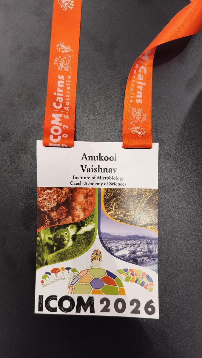 anukoolv7's tweet photo. #ICOM2026 kicks off with an impressive number of participants! Congratulations to @mycorrhiza_ims .
Had an engaging discussion with new friend, Prof. Ji Zhang on the application of mycorrhiza in medicinal plants.

More updates to come! https://t.co/vlc790tY99