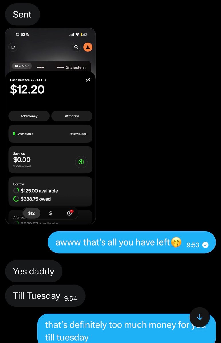 urscamaddiction's tweet photo. Don't you get it yet? I'm not here to waste my time with degenerate idiots that will never accomplish anything in their lives 🖕🏻

I’m a lazy rich 19yo that spends his days laying on his bed jerking off my fat scamcock… 🫦
I don't have time to waste 💋

If you text me, just know that I'll drain your paycheck down to the last cent 🤑💦

And you'll shut the fuck up and do whatever Daddy tells you to do because you're a good brainless slut 🤤🖕🏻

scamcock catfish paypig findom neet whalesub femdom nofap