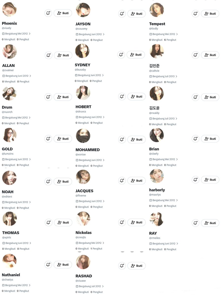 _perrca's tweet photo. wts akun kosongan x ylama y12y13 vemail siap pakai. udah masuk mt non moots &amp; reply no showmore. bisa sekalian digantiin usn jugaa.

💰14.500/each detail di pict 2
bisa test ulang yaa https://t.co/I3jVgbTLZk