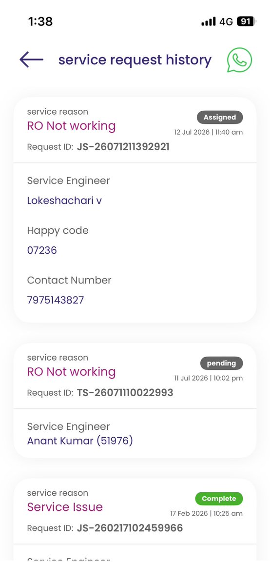 Jayant_Shahi's tweet photo. @LivpureSmart Hi I am facing water problem since Saturday and no one is responding and resolving the issue. I tried all numbers of customer care not reachable and not responding over call. 

LivePure can u help https://t.co/J2jczWlGqf