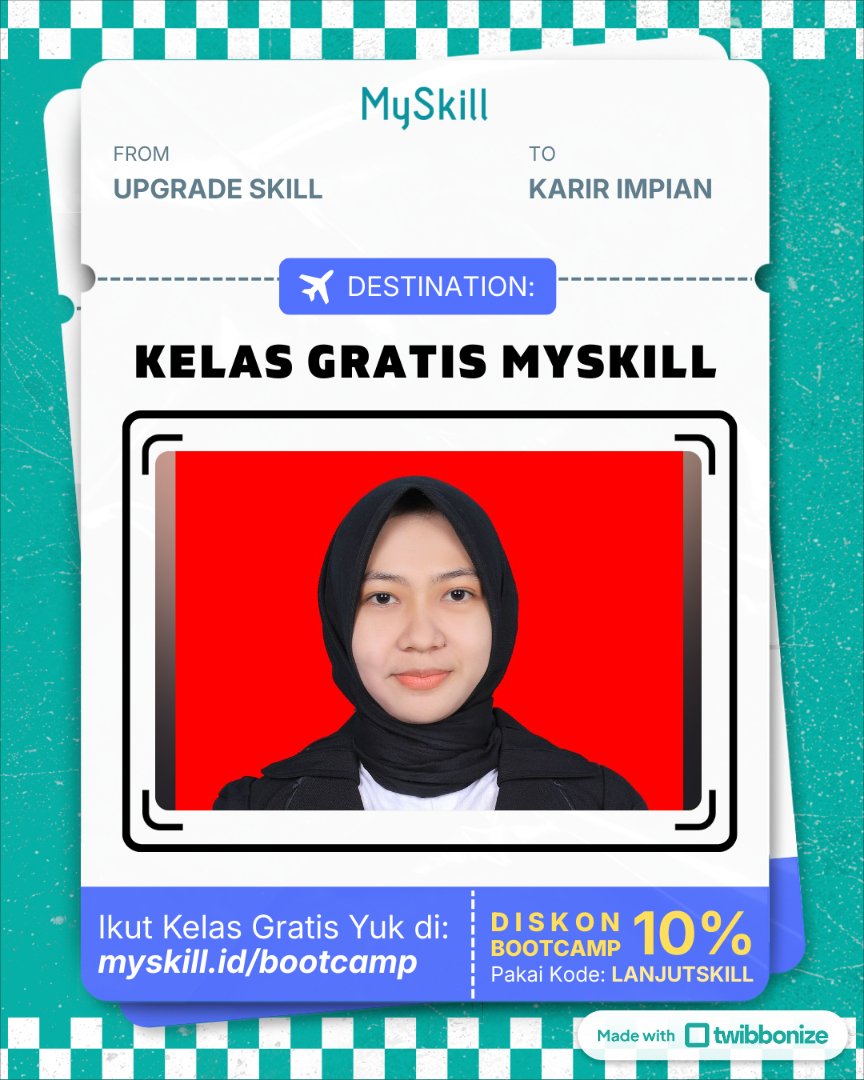Safi_kun's tweet photo. Upgrade skill di @myskill_id #shortclass #myskill https://t.co/lLtpRKGr7i