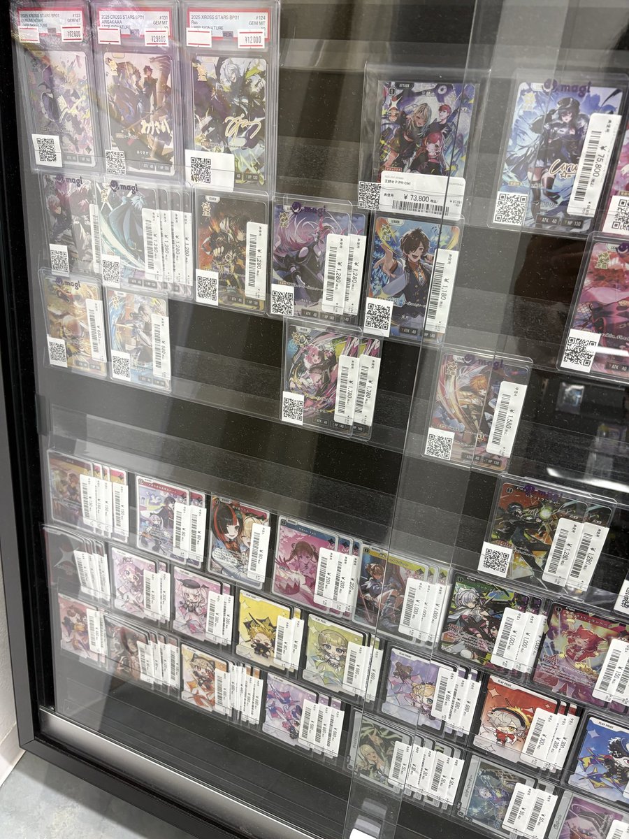 🔥販売情報🔥】 クロススターズショーケース販売中🎁 magi横浜西口店