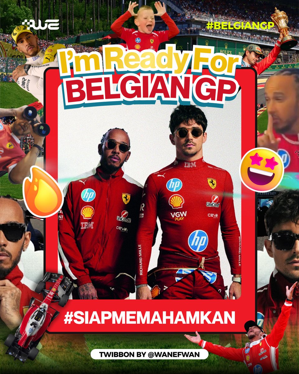 gussbagus_f1's tweet photo. Hi Tifosi!
My name is Dis, dis siapa? DISTAYM☝️😝🔥🔥🔥🔥
SAYA AKAN MENGIKUTI MPLS (Masa Pemahaman Lingkungan Scuderia)
Saya siap mengikuti rangkaian pemahaman pada GP BELGIA 2026

Kata kata hari ini:
Di sini gunung di sana gunung
Di tengah tengahnya pulau jawa
Mercedes bingung mclaren bingung 
Minta dipahamkan dengan fratelli d italia

#BelgianGP #MPLS