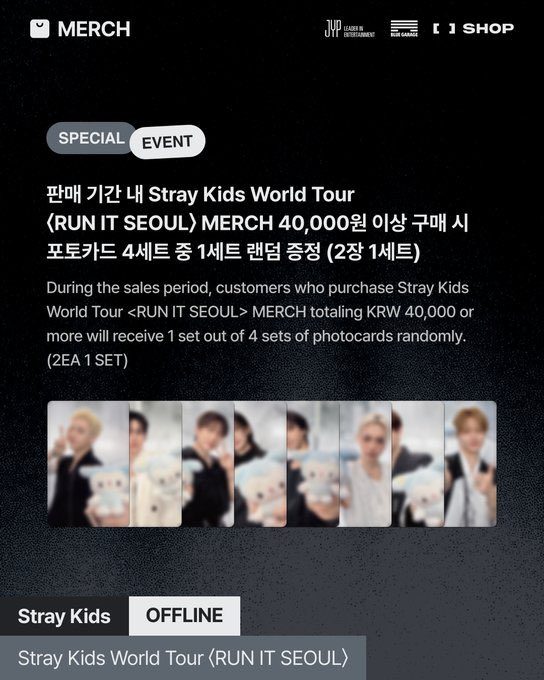 vvervver's tweet photo. 스트레이키즈 콘서트 MD 대리구매
Straykids concert RUN IT merch proxy purchase

📍5 days

선입금
품절시 환불⭕️
특전 POB⭕️
수고비 fee by item 0.5~

스키즈 스키주 팬미팅 양도 굿즈 럭드 엠디 포카 방찬 리노 창빈 현진 한 필릭스 승민 아이엔 skz skzoo fanmeeting wts ot8 poca pc popup https://t.co/DClgUX2H72