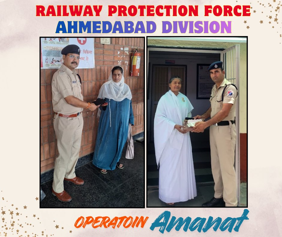 rpfwradi's tweet photo. #OperationAmanat On 12.07.2026, vigilant RPF  recovered mobiles  left behind by passengers on trains at Asarva and Viramgam stations, with a total value of ₹1,45,000. After verification, these were handed over to their rightful owners. @rpfwr1 @RPF_INDIA @WesternRly @drmadiwr https://t.co/eivfSKwm7q
