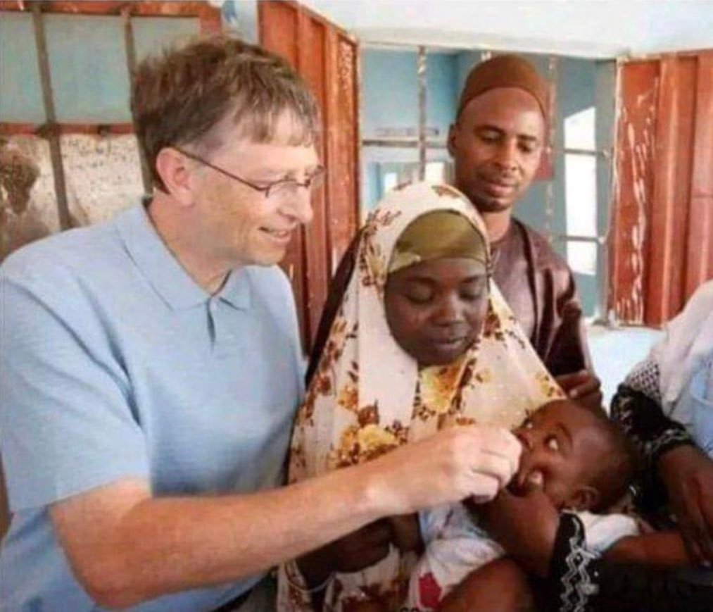 princekally001's tweet photo. For your future and the future of your children, stay away from whatever Bill Gates touches 🤦‍♂️ https://t.co/LrXpS4pgmU