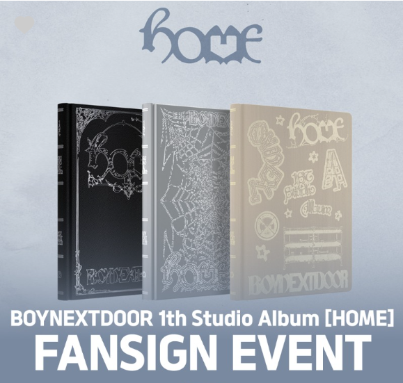 BOYNEXTDOOR ファンクラブ開設記念サイン会ボード BOYNEXTDOOR サイン会情報☆ 🎉開催：2026年8月6日(木)20時 🗓️受付