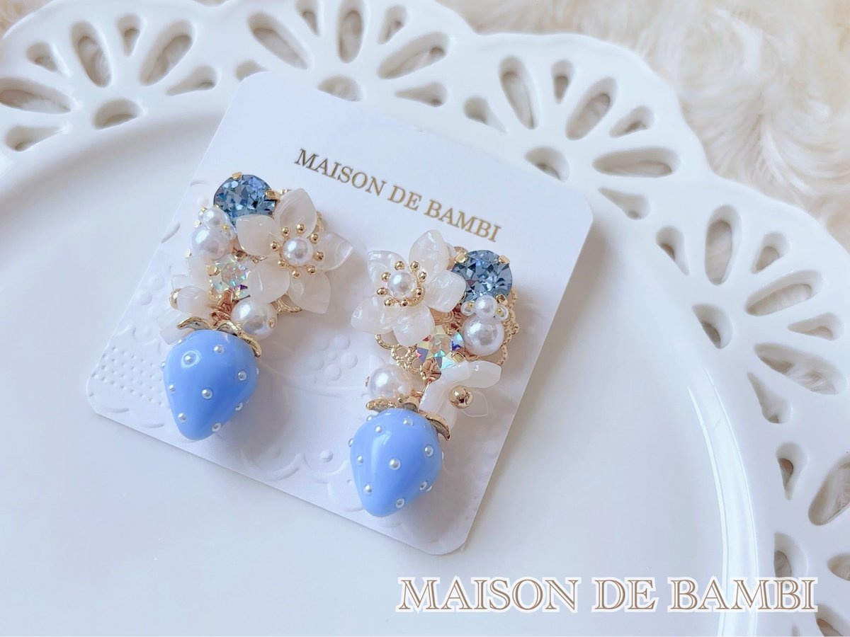 maison_de_bambi's tweet photo. 次は7/16~渋谷モディにて #メルコレ 🎀

💒推し活× kawaii 𝐏𝐎𝐏𝐔𝐏 𝐒𝐇𝐎𝐏 
♡⋆⸜ 𝑴𝒆𝒍𝒕𝑪𝒐𝒍𝒍𝒆𝒄𝒕𝒊𝒐𝒏 ⸝⋆♡ 渋谷モディ𝟏𝐅
　
耳飾り中心で参加します🌼*･ https://t.co/vXzHYYH5k1