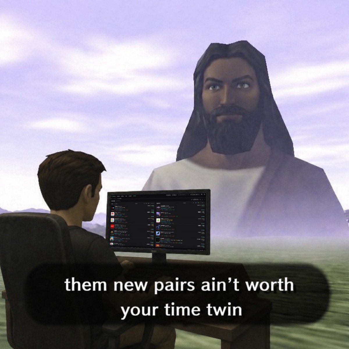 wizardapes's tweet photo. Believe in something twin https://t.co/KggjLstlTA