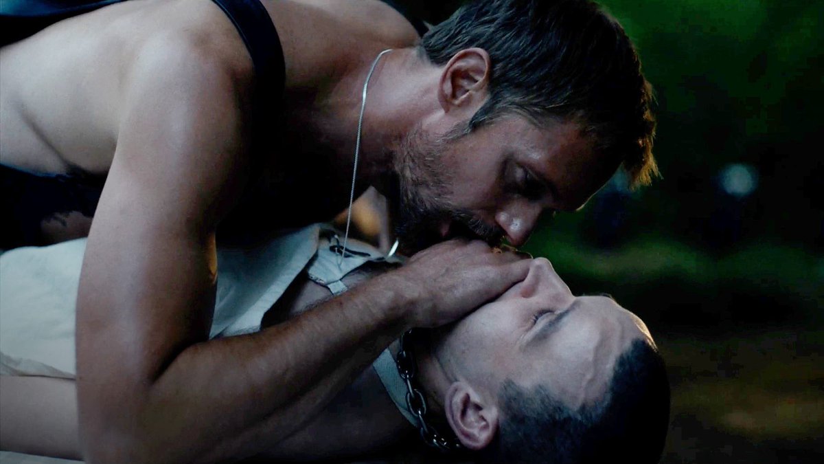 aphroditusxxx's tweet photo. the moment when skarsgard realizes he’s lost control emotionally in the relationship and no longer carries ownership. i think about how complex sexuality and the blurred lines between consent and emotional threshold, romanticized borderline traits fetishized in queer communities. https://t.co/itDS5tjX5s