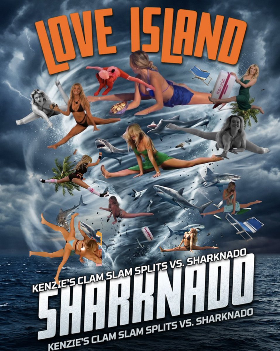 cybergoth86's tweet photo. moving onto shark week #LoveIslandUSA #kenzieloveisland #clamslam #sharkweek #sharkmovies https://t.co/izBHMNf0AF