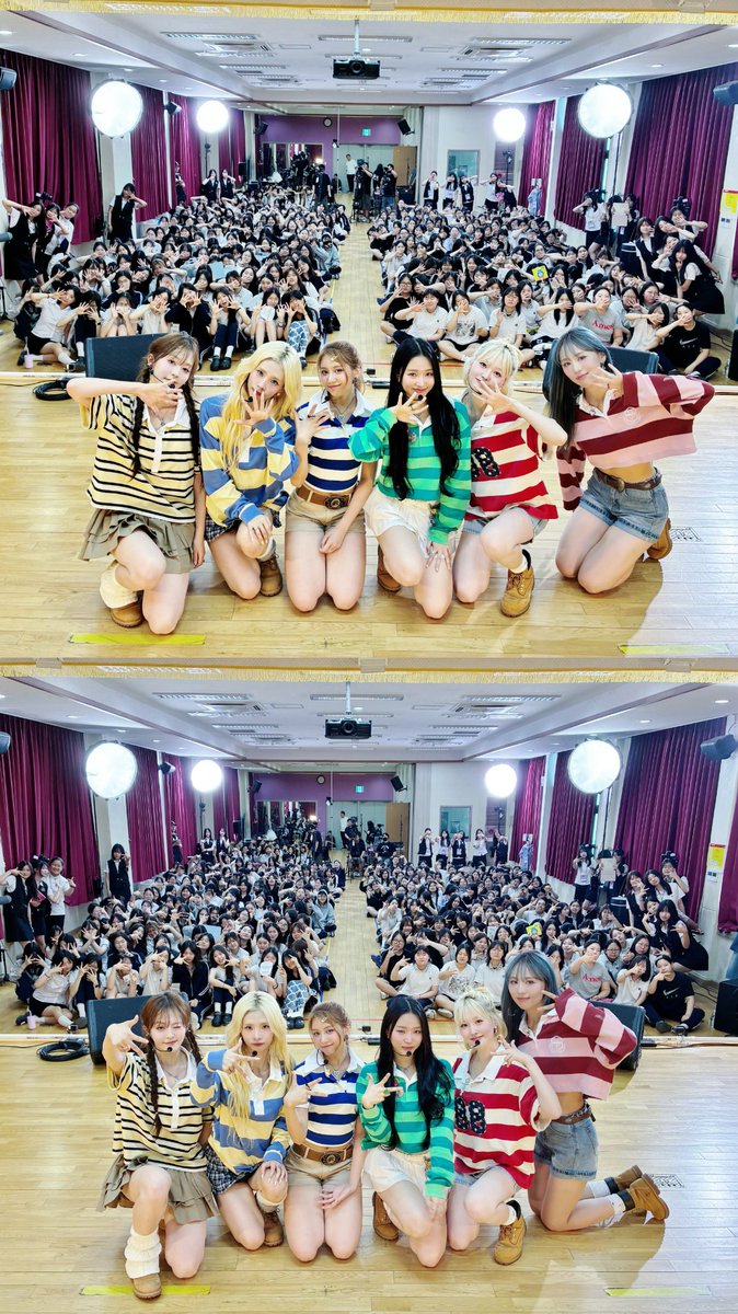 Queenz_Eye's tweet photo. [👑]

#퀸즈투데이

날씨만큼 뜨거웠던 덕성여고
스쿨🏫어택💥 성공‼️

#QueenzEye #퀸즈아이 https://t.co/JoAImXYvUe