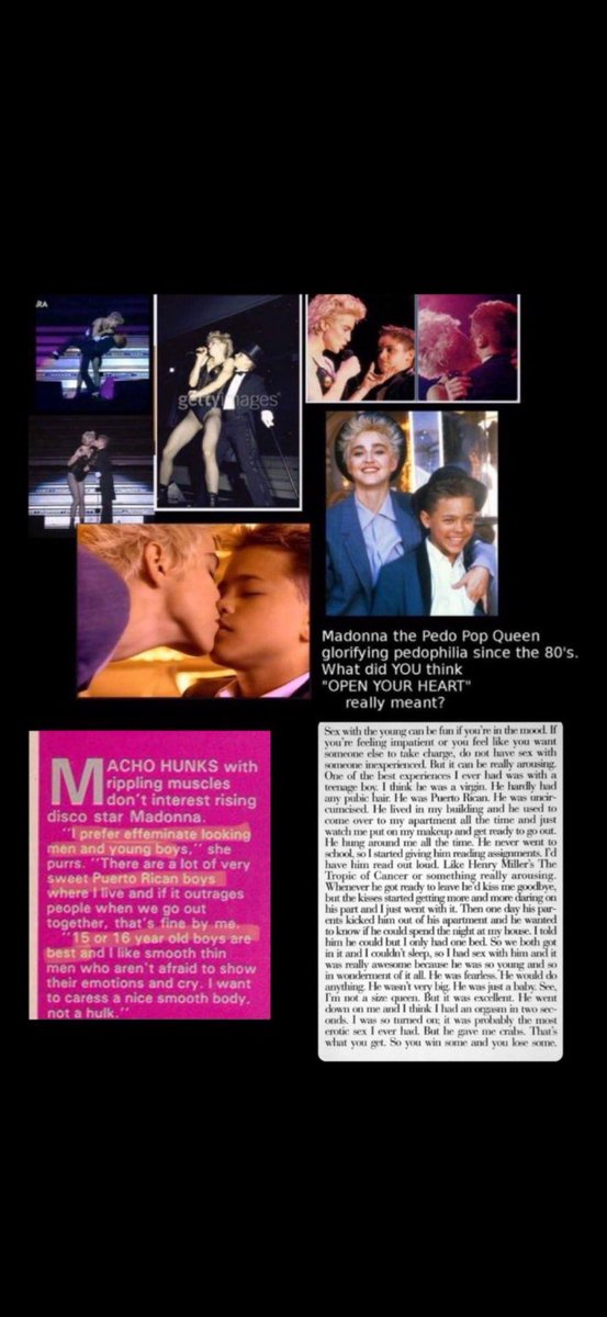 viafkn7's tweet photo. @hardcandy933 Madonna fans bringing up pedophilia is so insane to me https://t.co/c2EgSPyamI