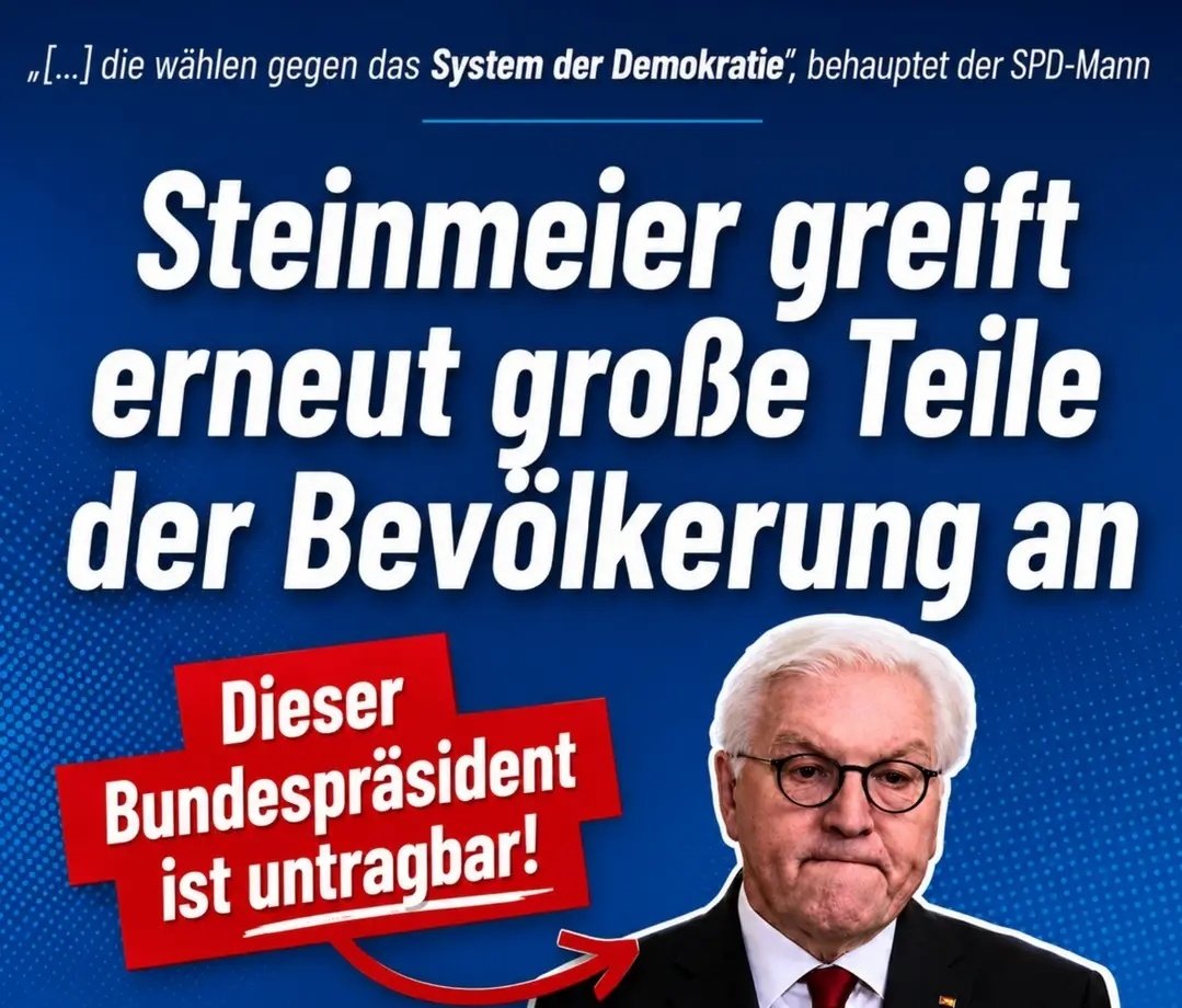 DanielVoll12251's tweet photo. Nicht nur, dass man sich nicht mehr um die eigene Bevölkerung kümmert, es ist nun zunehmend in Mode, diese auch noch abzuwerten und zu beleidigen. Es wird Zeit für einen Reset. https://t.co/nXYMqOAGHT