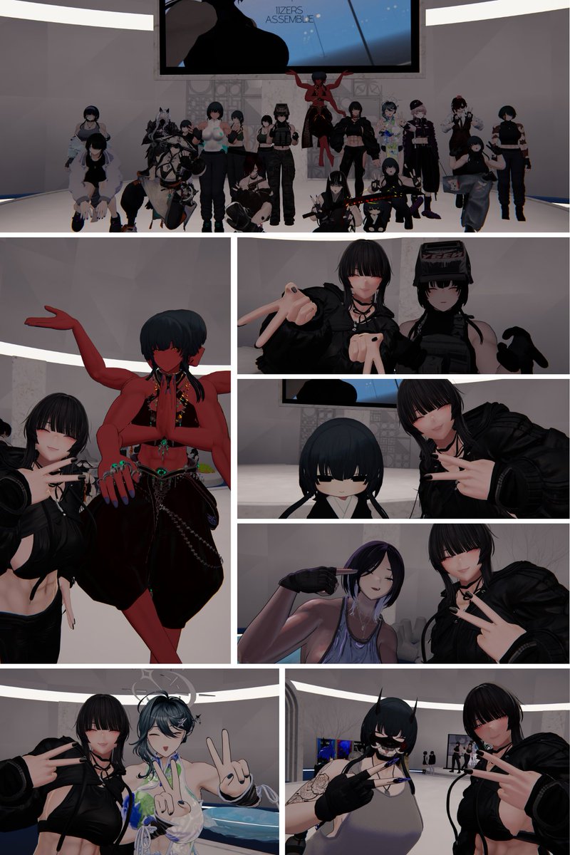 Kuro27KVRC's tweet photo. 7.11 #Ijzers_Assemble
参加してきたよ～🫶

話しかけるの緊張族なので、
声かけてもらえて大感謝🙏

フレンド増えて、嬉しい限りです🙌
#ザラセン #ijzer_3D https://t.co/hduhbVuoHi
