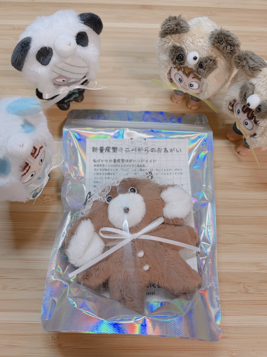 ハンドメイド　作家様　ぬいぐるみ　ペペイアォ 虚空⚠️抽選期間7/15～29(水)⚠️ (@ikaretamenonui) / Posts / X