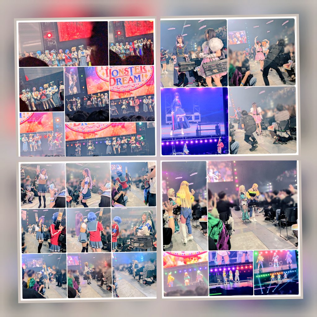 Lego_Ra's tweet photo. 2日目アリーナ席で通路側だったから写真撮れた！
モンソニのユニットは出てくる時ダンスしながらで毎年クオリティ高くて最高！
ネオがさよならグラビティのタオル指さしてくれたけど写真撮れてなかった😭
今年はメビウス、バサラ、ナイトメアと一緒に写真撮れて嬉しかった😊
#モンスト
#モンドリ https://t.co/czYaNVIlCT