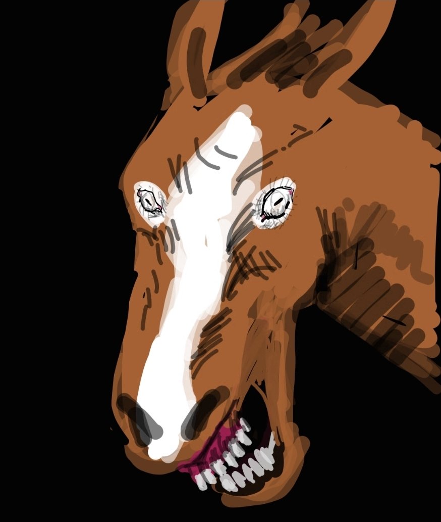 NotSoWetScent's tweet photo. 2 types of horses https://t.co/tUIHTdLxUW