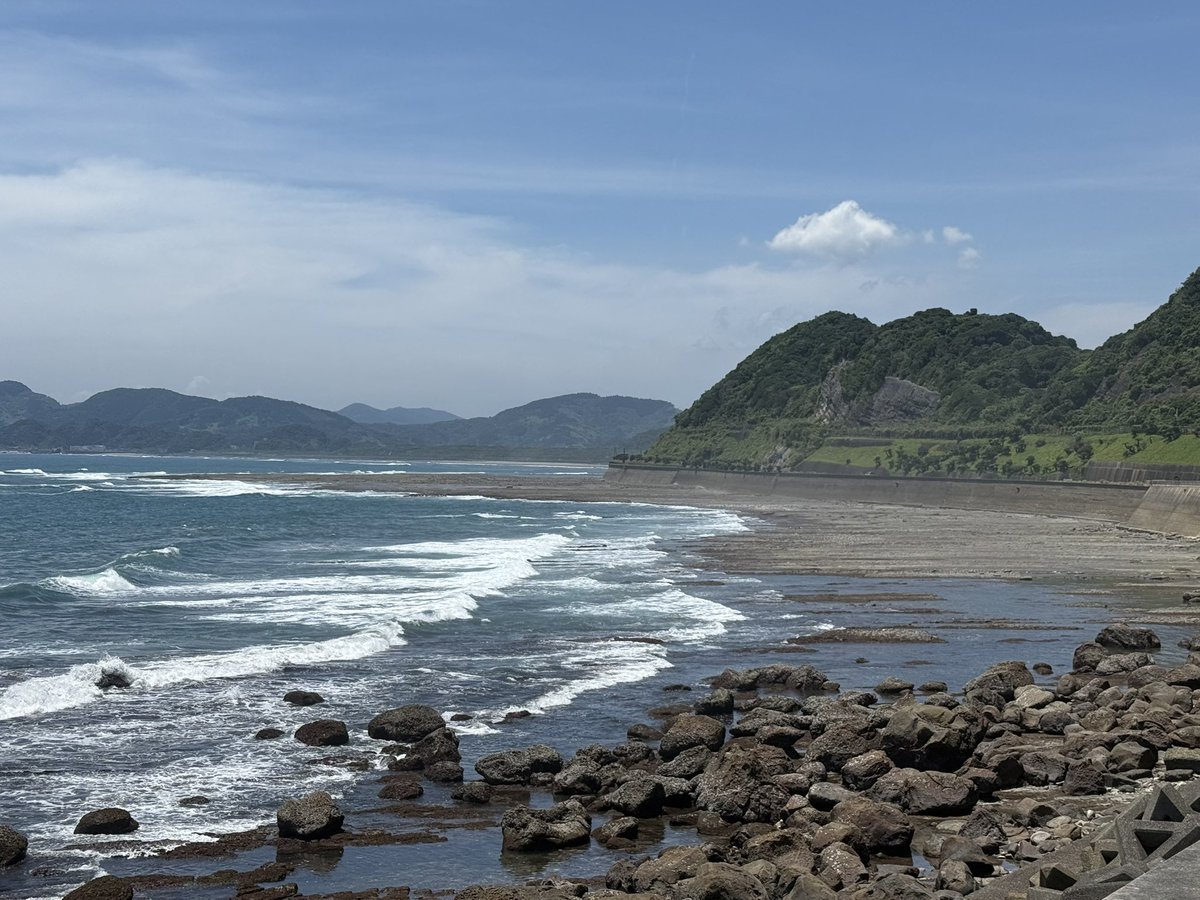tontonkatu's tweet photo. 宮崎県を南下
南郷までは通った事あるけど
その先は初めてか https://t.co/NXI6a8WAXz