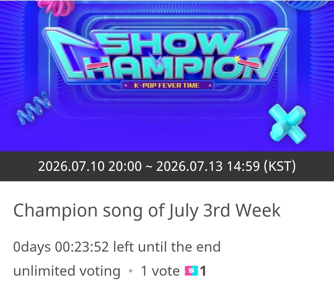 1024Sector's tweet photo. #ATINY go to Ichamp now, we are down to no. 3.

https://t.co/8TIupcXGxu
 #ATEEZ #에이티즈 #BAD https://t.co/aPzAb1ZMIh