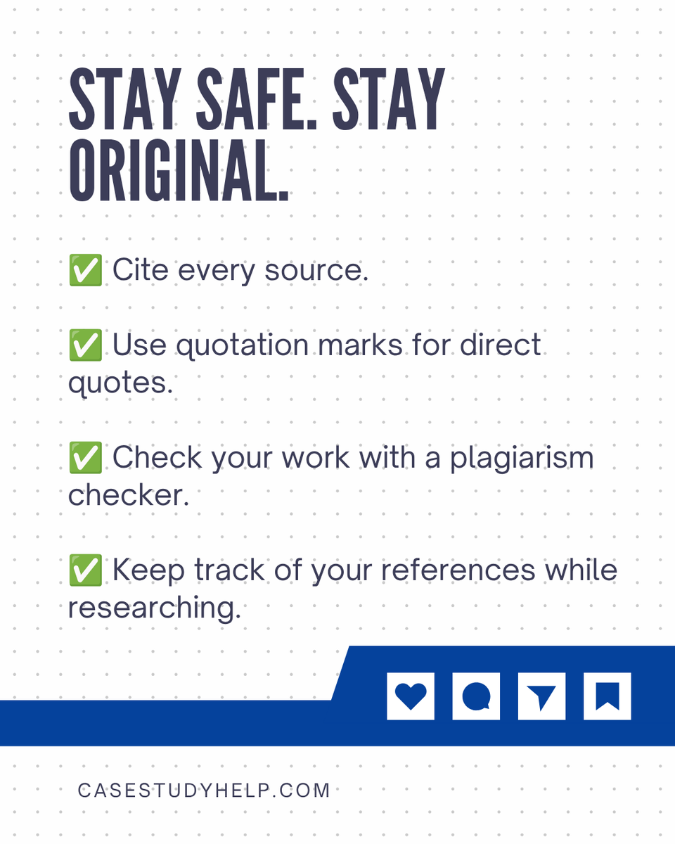 casestudyhelp's tweet photo. Plagiarism isn't always intentional.

Many students lose marks because of avoidable citation and paraphrasing mistakes.

Read Blog: https://t.co/jiIsJyV3WE

#plagiarism #academicwriting #researchtips #studentsuccess #universitylife #dissertation #assignmenthelp #casestudyhelp https://t.co/upvHSgPcMS