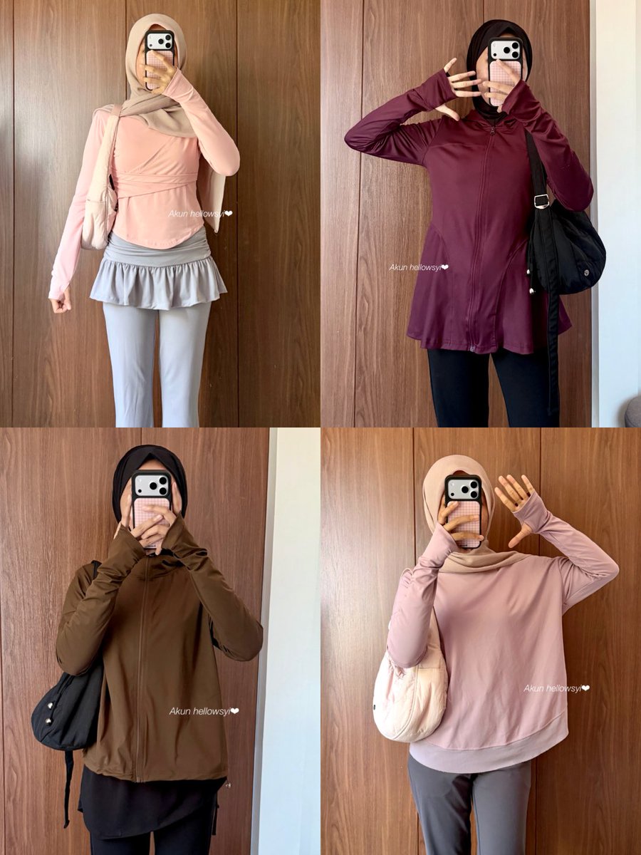 Ssiinntta's tweet photo. Rekomendasi outfit olahraga untuk ciwi ciwi (aku 154/42)🎀✨

Aku tim pakai celana olahraga yg longgar/cutbray soalnya sikilku krempeng hehe ga pede kalo ngetat🫣🫰🏻 https://t.co/CyrdbPprFN