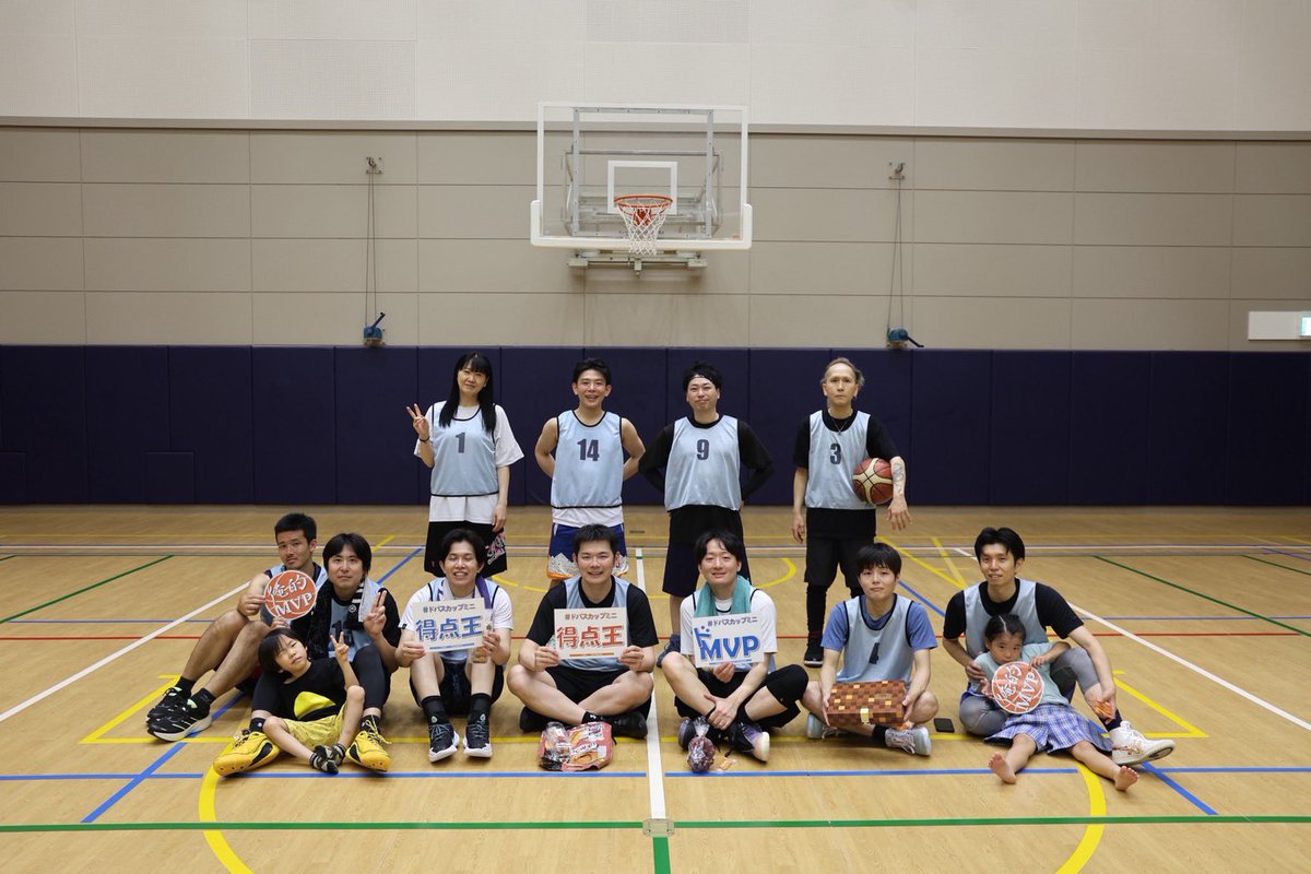 practice_of_b's tweet photo. 🏆2026年7月ドバミニ結果発表🏀

🏆🟥65-64🟦赤チーム勝利‼️

🏆MVP／みっちー、エリック
🎖️得点王／はやし、あべゆー

🚩個人賞
ヨウ、しゅう、ゆうな、ヒロム、せいや、
チャッピー、カノ、しまむら、クニ

🌟キャプテン賞
たきた、エリック、ヨウ、カノ

💣特別ゲームMVP
ヨウ https://t.co/AjEaIjMsIr