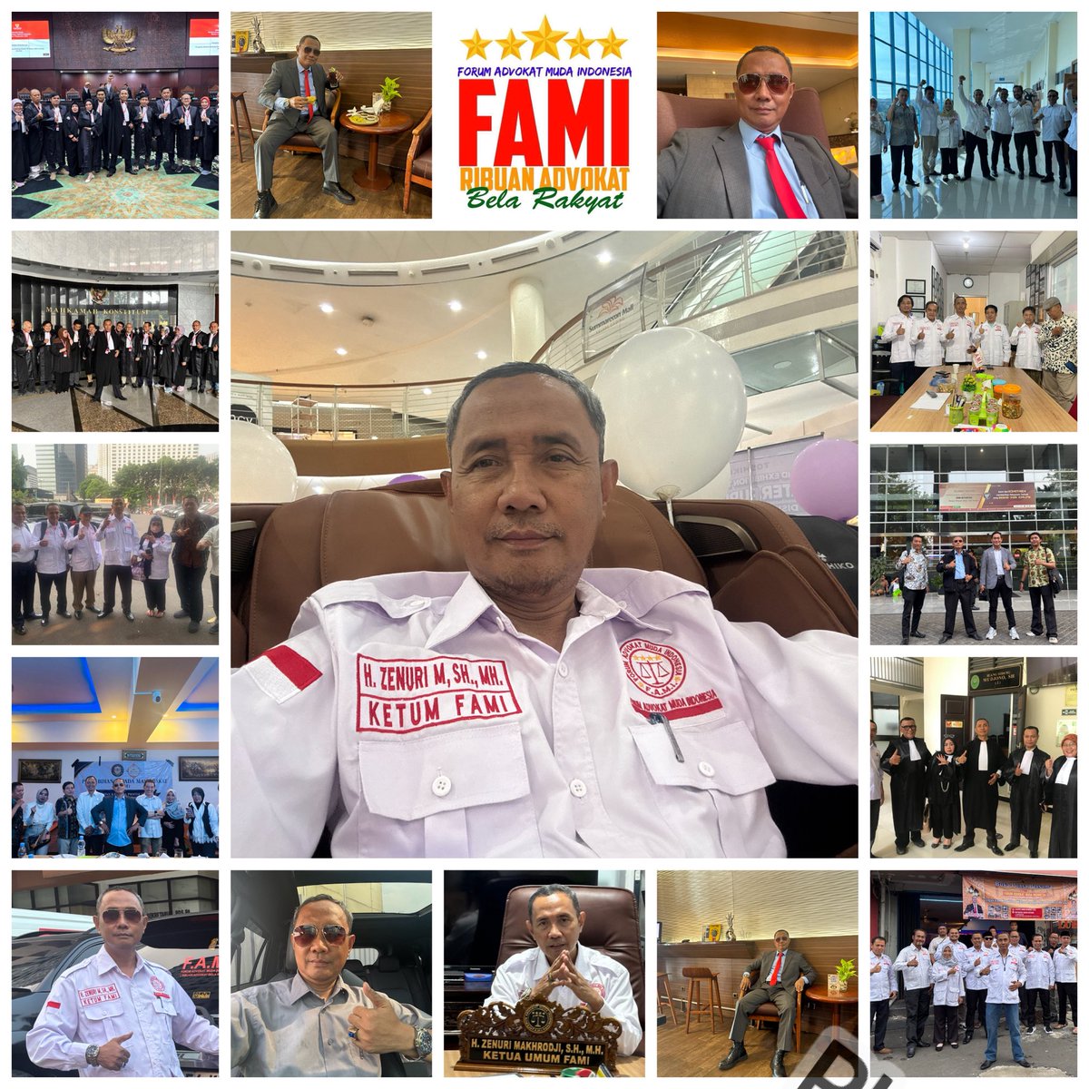AdvokatZenuri's tweet photo. SUKSES RIBUAN ADVOKAT FAMI👍👍👍👍👍🇮🇩 https://t.co/gKPkDPi0zk