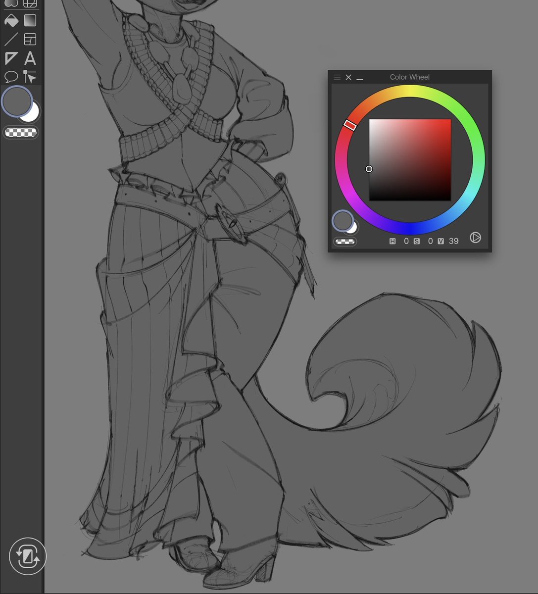 Vandalizard's tweet photo. taking a break from this piece for now
#lackadaisy #wip #lackaoc https://t.co/1gFtNpniID