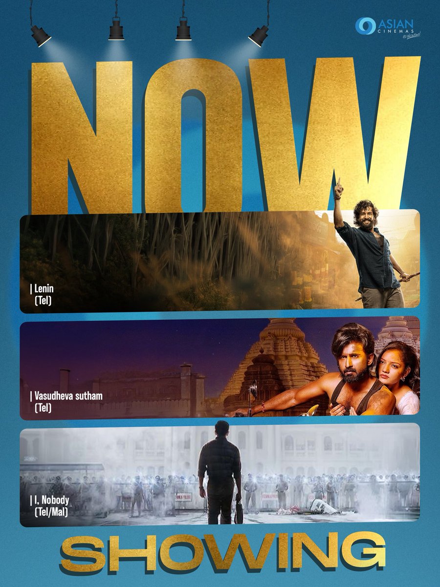 AsianCinemas_'s tweet photo. Don't just watch the hype onlineโexperience it on the big screen. ๐ฌ Now showing!
#asiancinemas #nowshowing #bookticketsnow https://t.co/5wmXHo9YCk