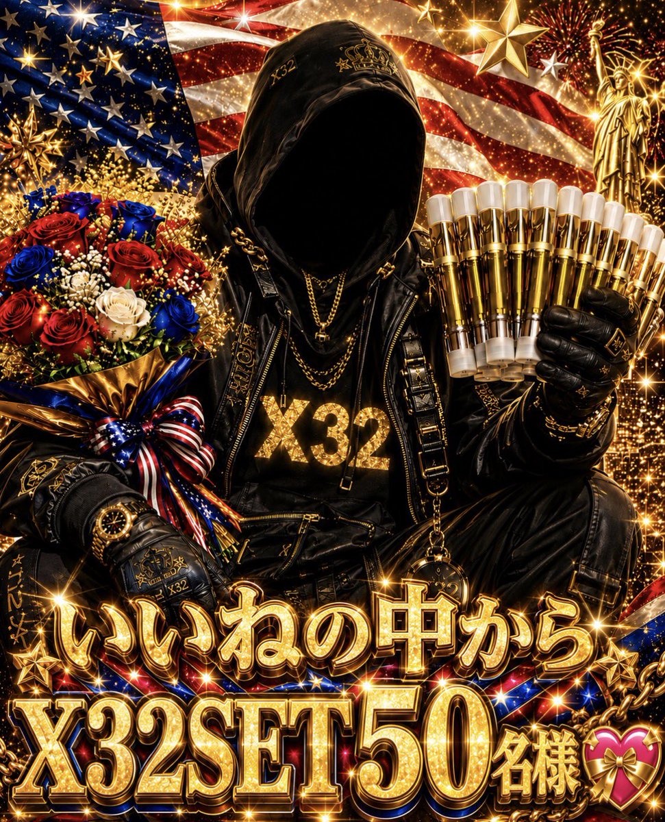 ddd32maji's tweet photo. Ｘ❸❷SET合計50名様に。

RT〜15名　follow〜15名 いいね〜20名

凍結後拡散目立った人当選率UP〜✔︎ https://t.co/VoJEUIZldY