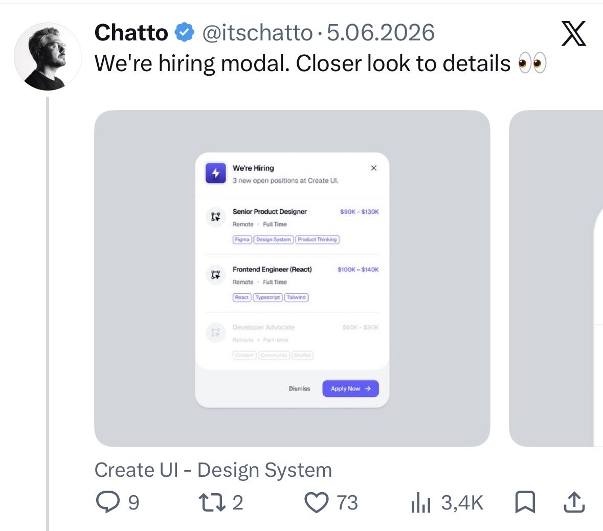 Chatto tweet media