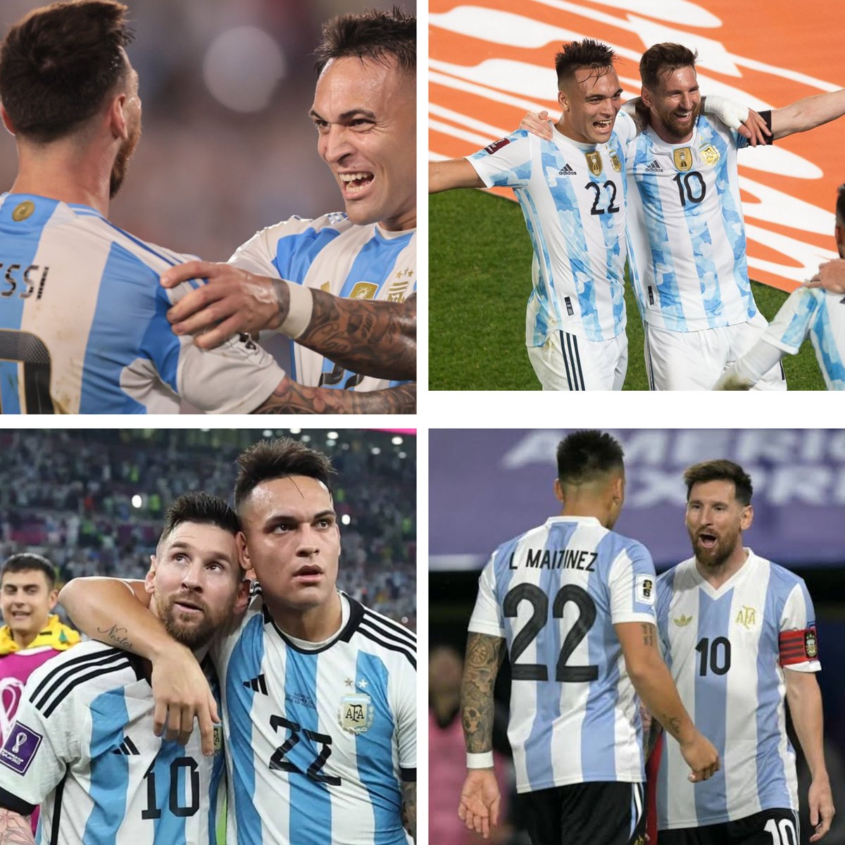AmstrongBiring's tweet photo. Messi &amp; Lautaro Martínez 👍👍 https://t.co/EkRXOqUuqw