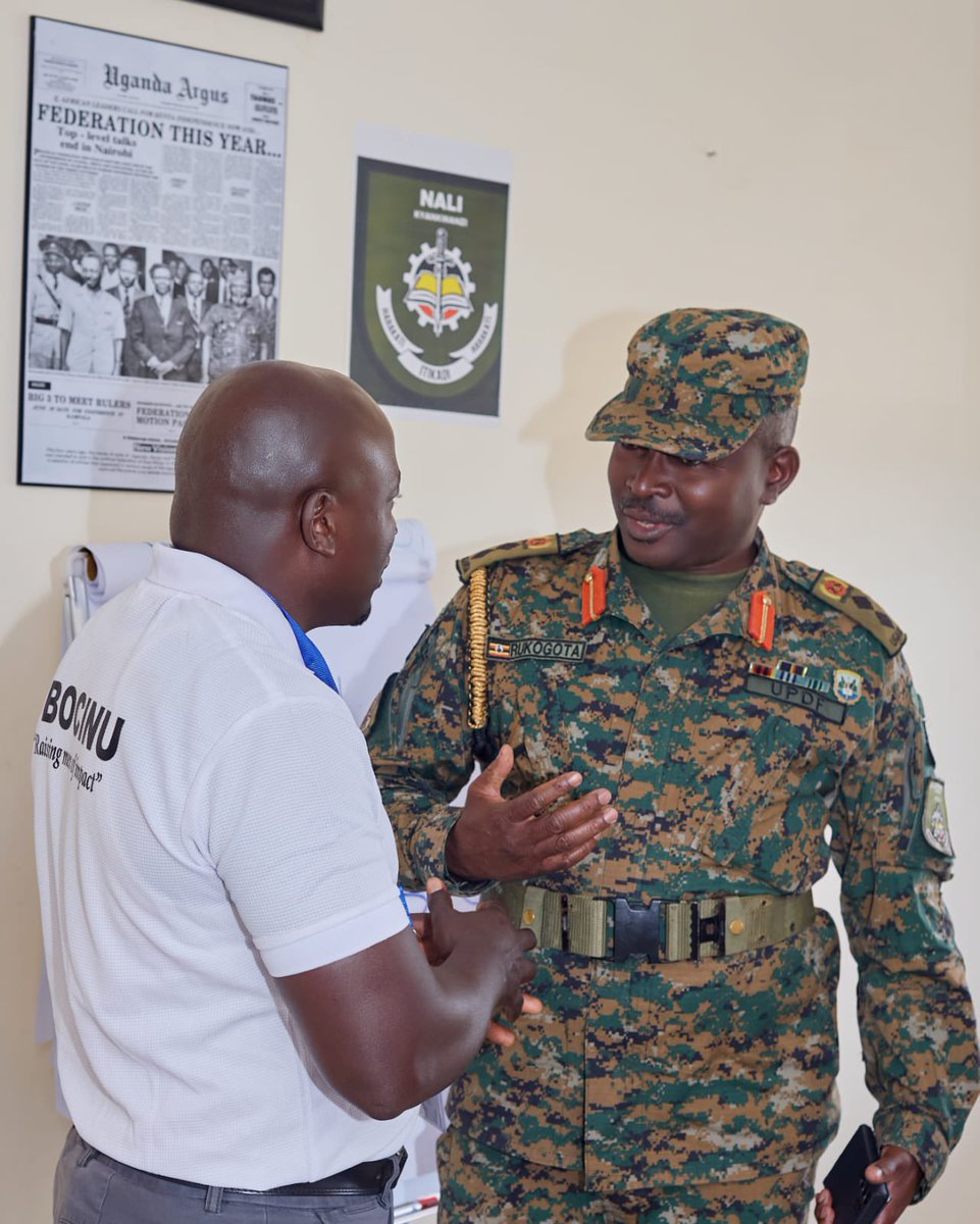 Boychildimpactu's tweet photo. Col.Rukogota
Director national leadership Institute Kyankwanzi,was excited to know that that are men and women who have come out to support and fight for the boy child and he promised to support us in his capacity..@ffouganda https://t.co/I1ETSdTuRa