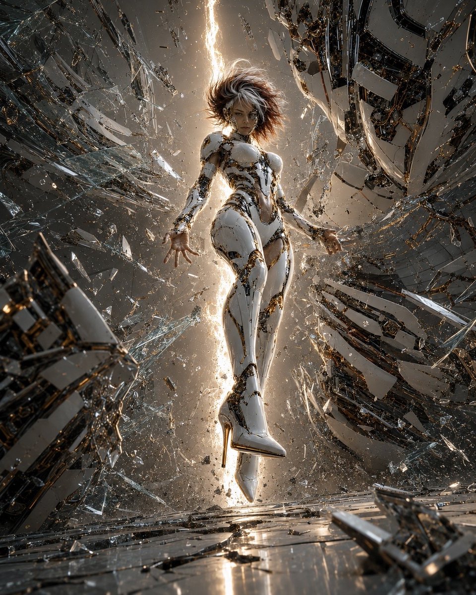 LevenkoN's tweet photo. Equinox
#Screenarchery #Sharpshooter #VirtualPhotography #Quantics
#RememberMe
Proprietary models, shaders and post process
Captured in game and #AI augmented
@DONTNOD_Ent