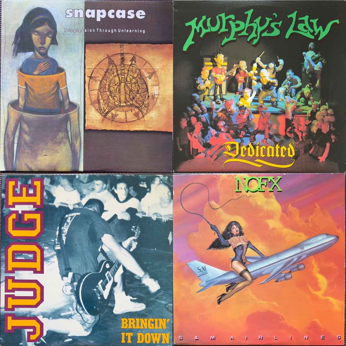 22330022_7's tweet photo. 261.Snapcase
262.Murphy'sLaw
263.Judge
264.NOFX

#レコード　#vinyl https://t.co/Roo2X7ISZI