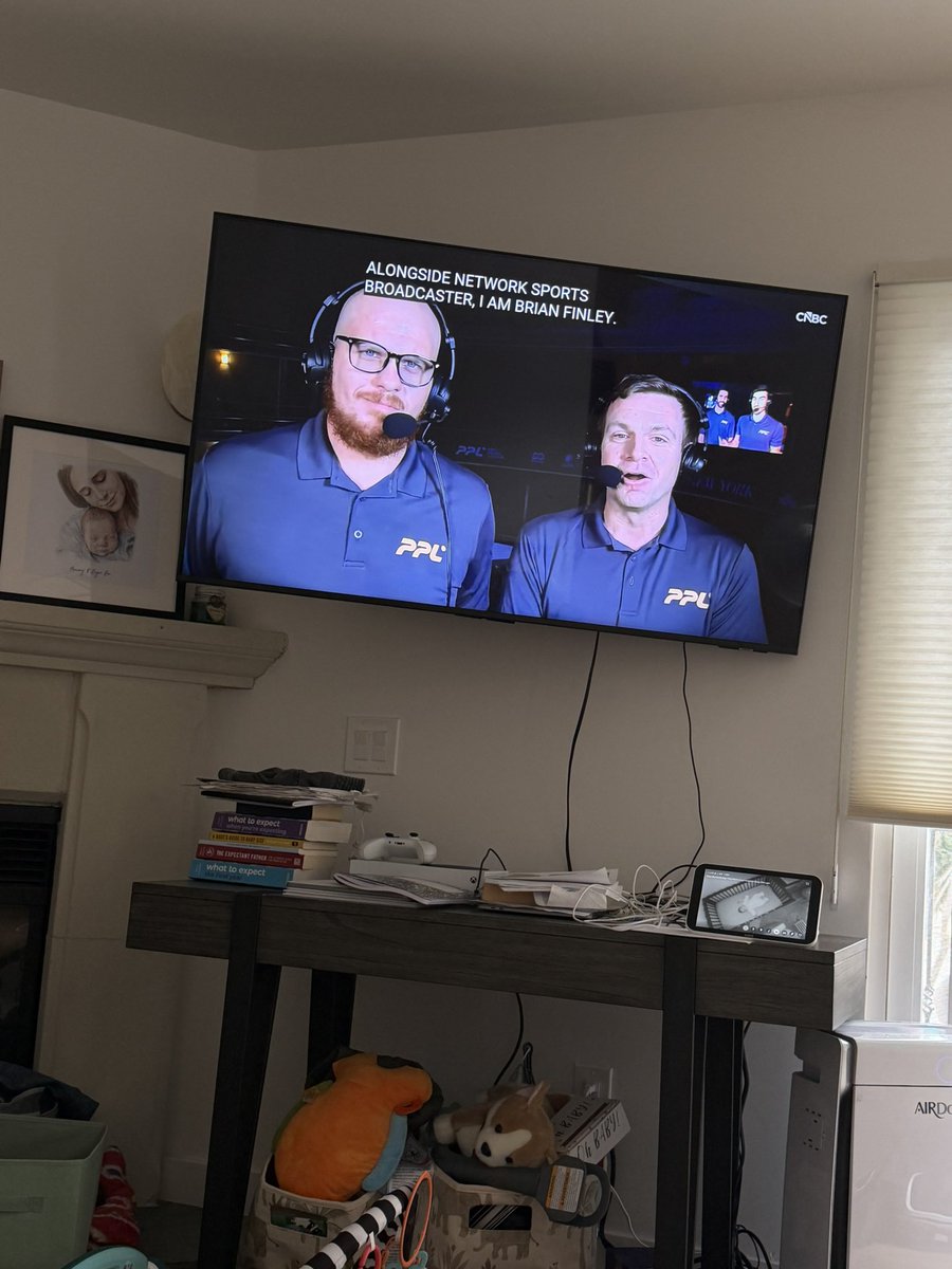 BryanFenley's tweet photo. I owe a lot of a gratitude to a lot people. 

Working with so many great people, who felt like family, we got to be part of history. 

Something, I’ll get to tell my son one day. 

The first time padel aired on cable television in the United States. 

CNBC, this weekend. https://t.co/w5tLHOsoIj