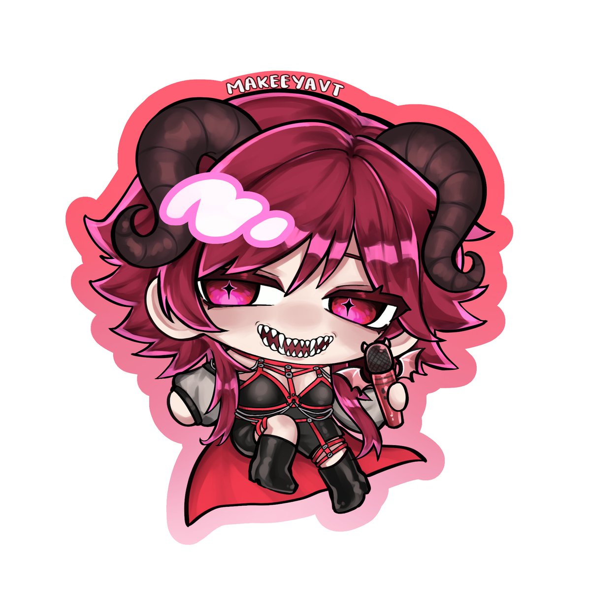 Makeeya 🖤🌹 ˚₊‧⁺⋆♱ EN/PHVtuber ♱⋆⁺‧₊˚ tweet media