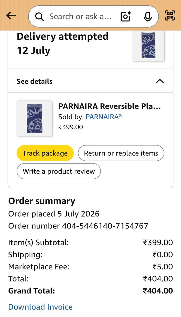MdGazali_'s tweet photo. Na to order deliver ho rha hai aur na hi cancel. Kya drama laga rakha hai
@amazonIN walo?

Order number 404-5446140-7154767

@amazon https://t.co/N3G39dBXim