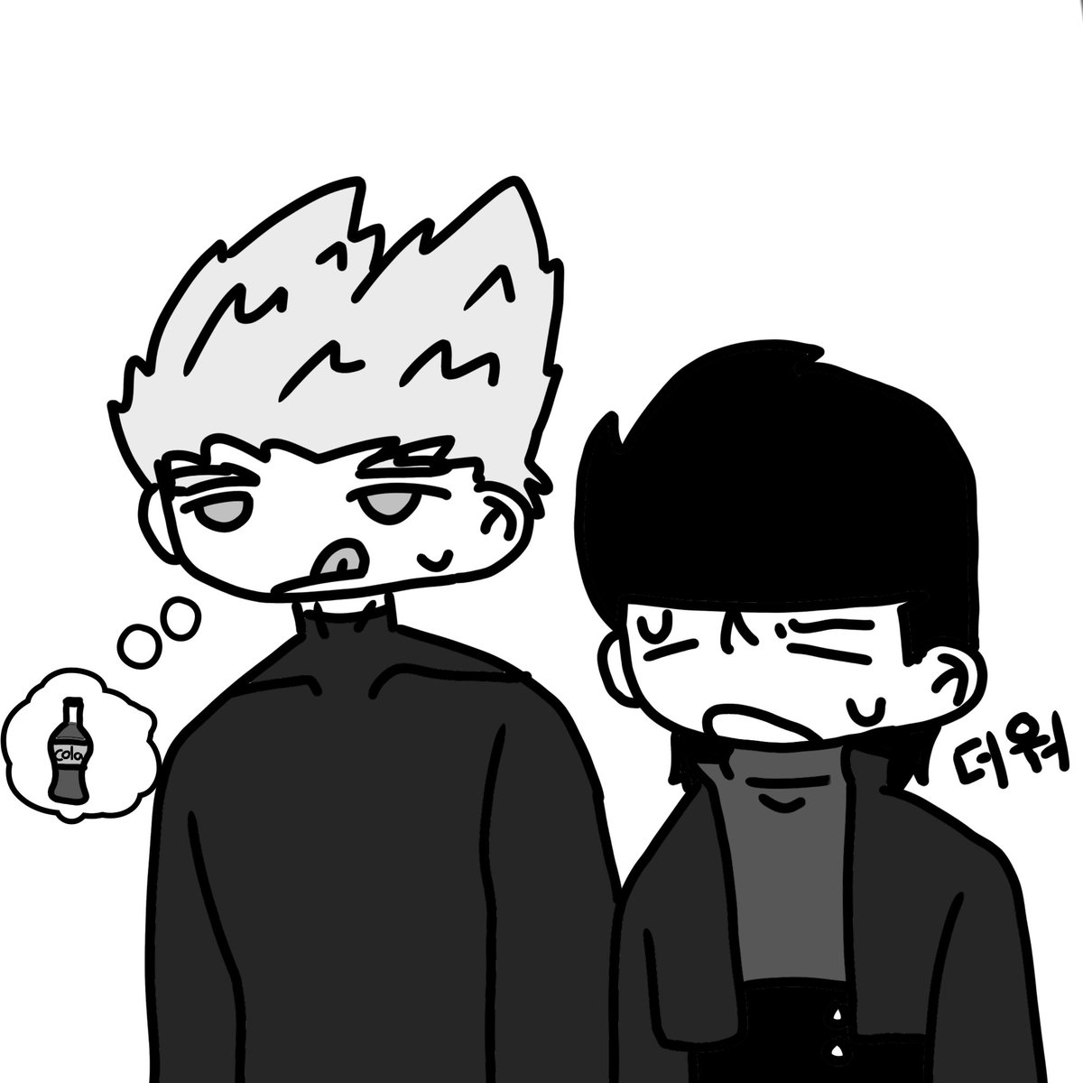deulejeu42907's tweet photo. 말풍선 빼먹어서 다시 올려요(・-・);
#batarou https://t.co/SGCs98Wujb