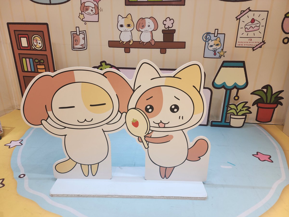 2Tea_nepen's tweet photo. 묘냥이와 멍구 팝업 놀러왔떠염
#홍대팝업 #묘냥이와멍구 https://t.co/I0cU77v6zS