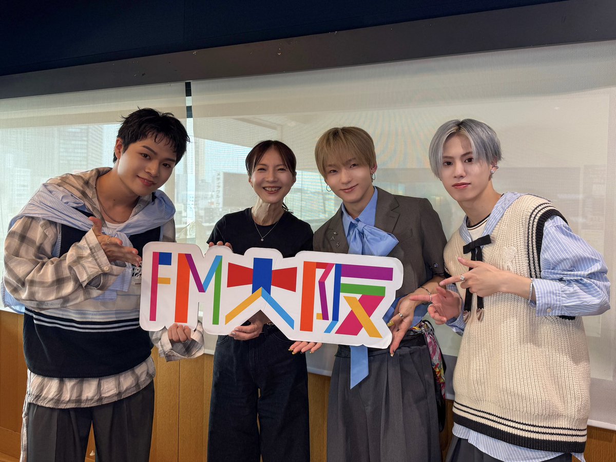 OCTPATHofficial's tweet photo. 📻 FM大阪『#iDoBuddy』

#OCTPATH から 
#海帆 #古瀬直輝 #小堀柊 が生出演させていただきました！

ありがとうございました🐙✨

聴き逃し配信はこちら⬇️
https://t.co/teBfXNmqjH

#ido851
@iDoBuddy

#OCTPATH_なつめき
#OCTPATH_GoTo5th https://t.co/nJw1X0hWpP