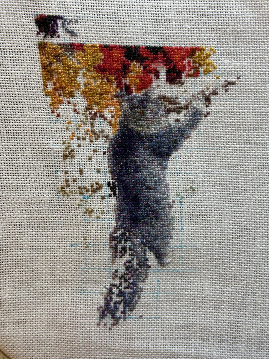 A HAED stitcher with too many WIPs 7/13 2026 #crossstitch #クロス