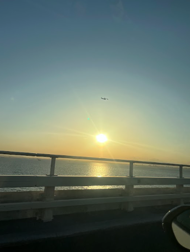 nono_life2's tweet photo. お気に入りの写真✈️
夕焼けの海に飛行機という、エモーショナルな一枚
飛行機乗ってどこかに行くことが大好きだから、機体を見るとワクワクしちゃう💫
けど機内はめちゃくちゃ肌乾燥するのでケア必須だよね https://t.co/ZHS6LTwFzM