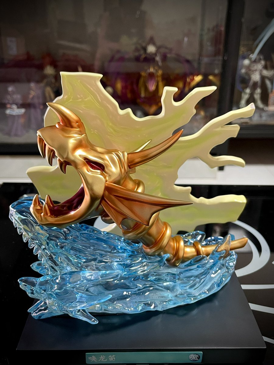 DongDuyVo's tweet photo. The flute of summoning dragon 1:1 scale figure - Wasp Studio review!
#yugioh #figure #statue #thefluteofsummoningdragon #waspstudio #遊戯 #遊戯王 https://t.co/b3hUN6hb9D