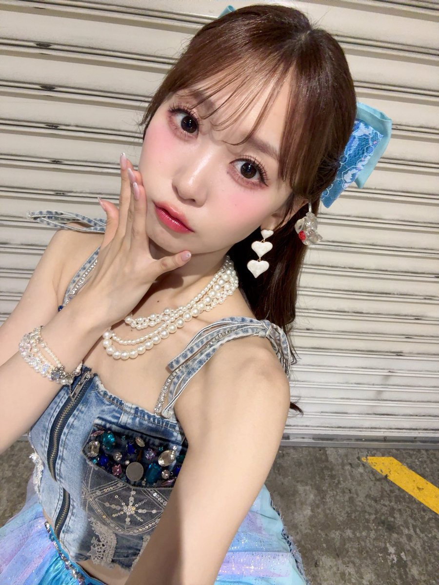 iRis_s_yu's tweet photo. 昨日の芹澤優ちゃん、ビジュがちょっと最強だったかも？？🥺🩵
#アニサマ　#ほんま可愛くてごめん https://t.co/JO5JXAwnfH